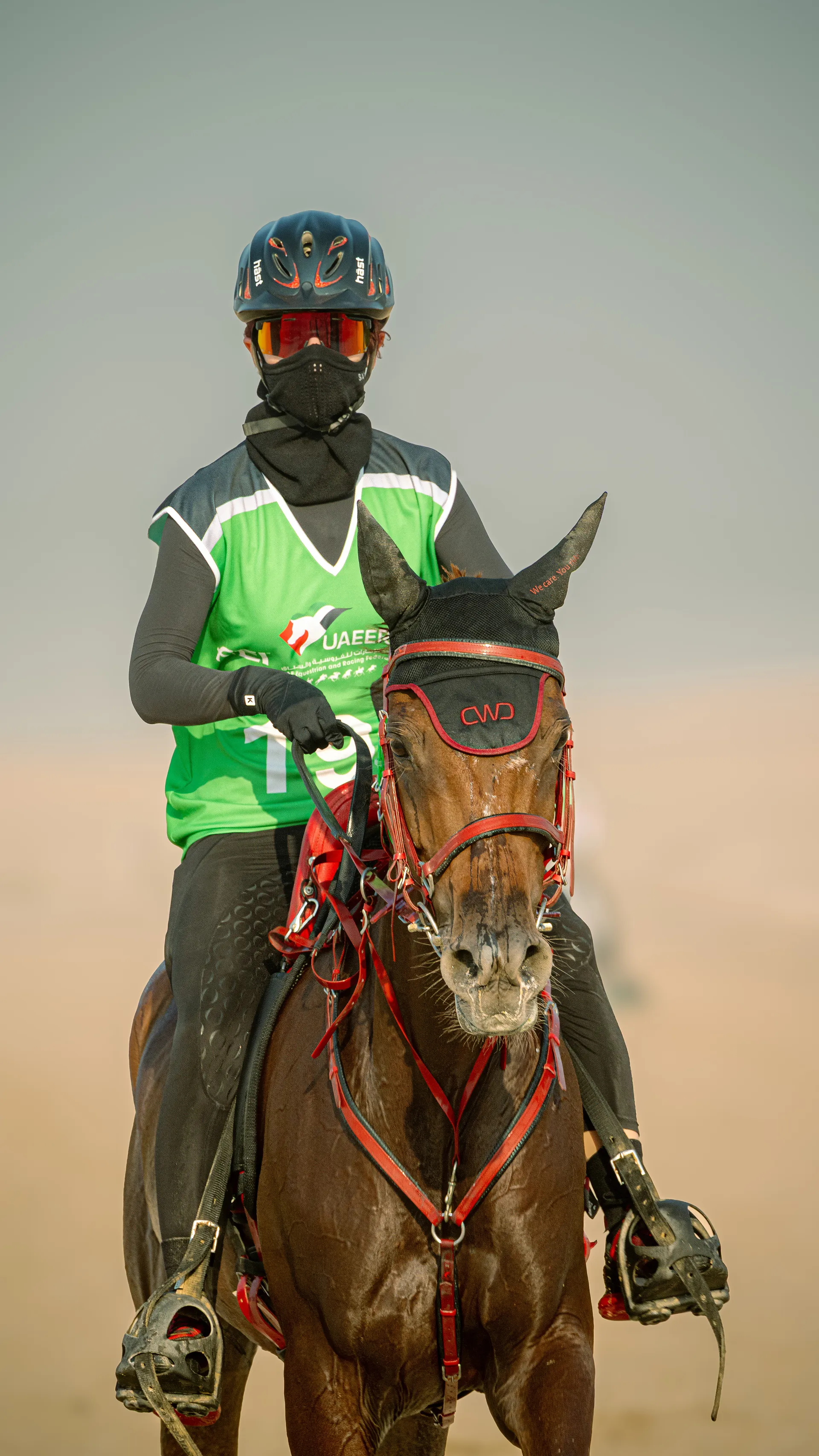 Endurance Riding in the Al Marmoom Desert